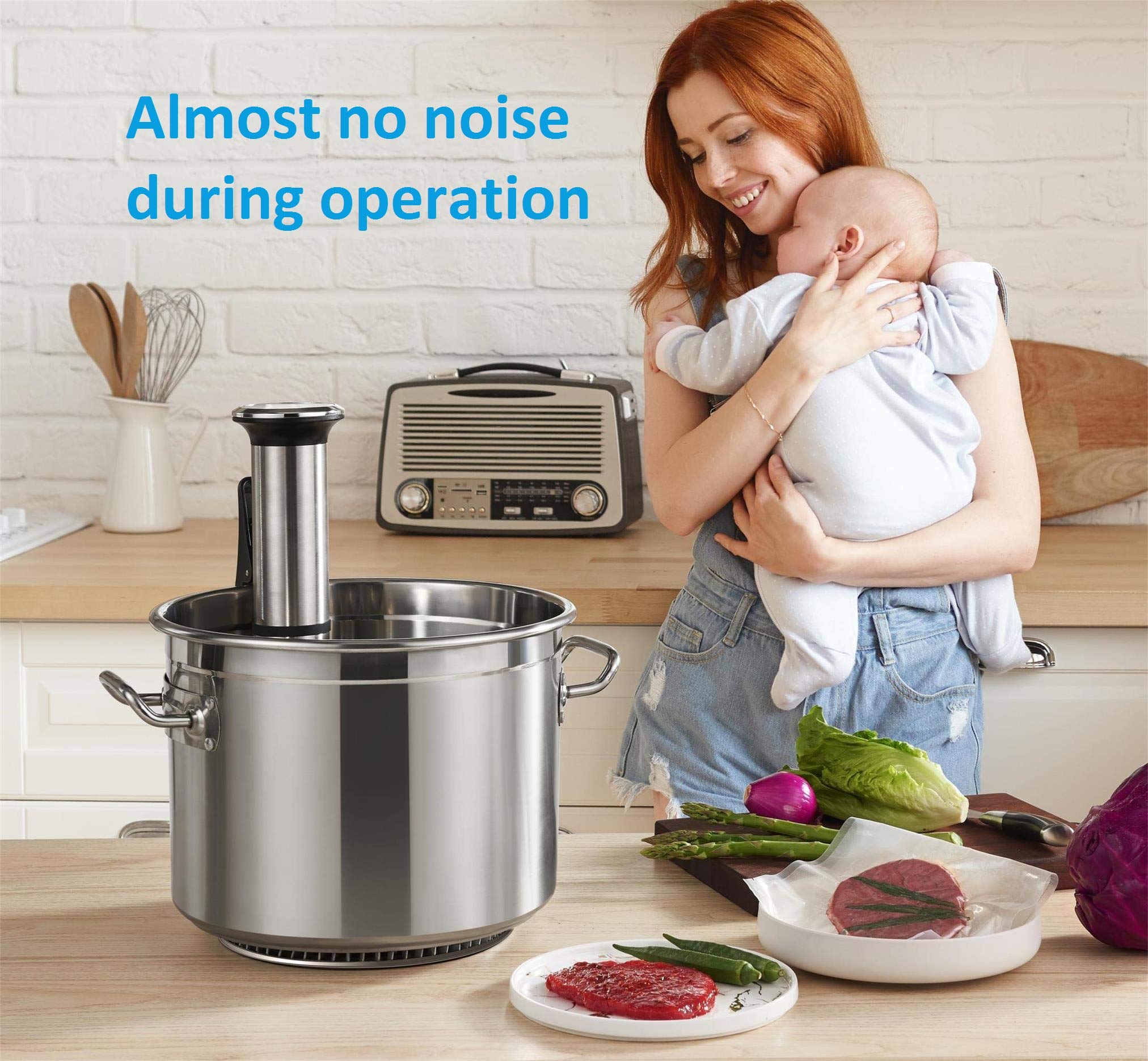 Amazon.com: Sous Vide Cooker 1000W, IPX7 Waterproof Immersion